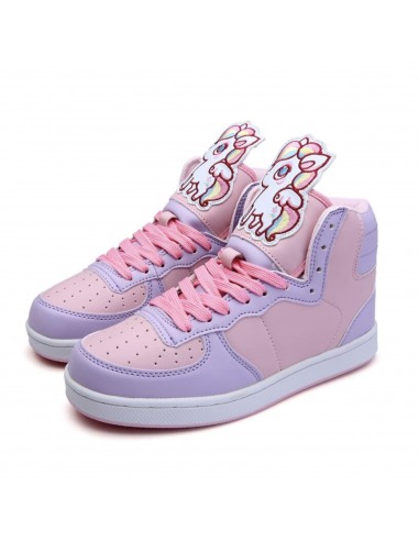 Baskets Licorne Femme Roses Voir les baskets