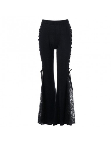 Pantalon Dentelle Noire la chaussure