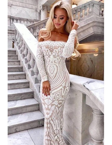 Robe de Soirée Longue Blanche Dentelle ouvre sa boutique